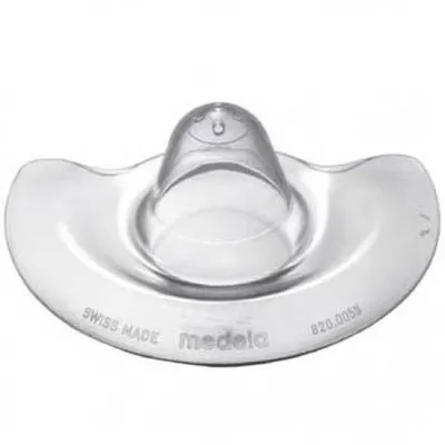 Produktbild von Medela Brustwarzen Schutz Silikon 24mm Kontakt BPA frei weiche Abschirmung Pflege