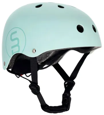 Produktbild von Kinderhelm Fahrrad Helm Fahrradhelm PERFECT FIT M 54–58 cm LEICHT mit LED-Licht magnetischen Clips grün