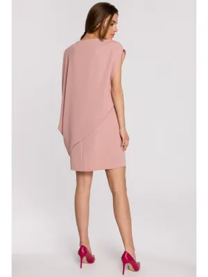 Productafbeelding van Stylove dames mini-jurk Ishilla S262, poederroze, maat M