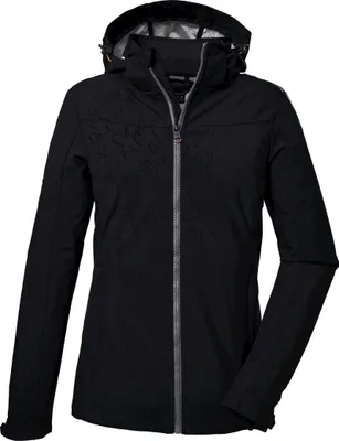 Produktbild von Killtec Softshelljacke Damen mit 10.000mm Wassersäule, Farbe:Dunkelnavy, Größe:42