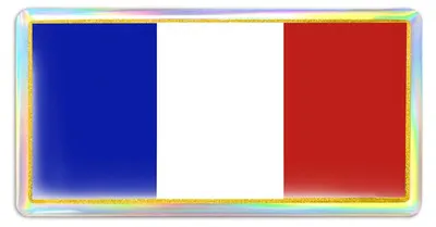 Immagine prodotto di 3D Adesivo Bandiera Francia