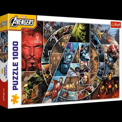 Obrázok produktu pre Trefl Marvel 1000 Avengers, 1000 kusov, Komiks