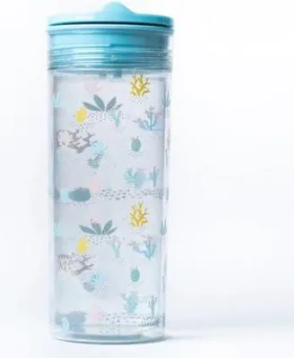 Produktbild von Crystal Trinkflasche Coral 214ml Tritan auslaufsicher bruchsicher BPA-frei für Heiß- & Kaltgetränke