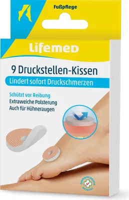Immagine prodotto di Lifemed 99593 Cuscino per punti di pressione Lifemed, color pelle, confezione da 9 pezzi