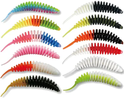 Produktbild von Paladin Probaits Feinripp Gummiköder - geflavourte Forellenköder, Länge / Packungsinhalt:5cm / 8 Stück, Farbe/Geschmack:Universe / Monster Crab