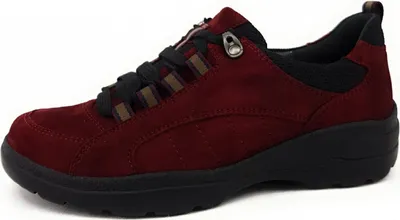 Produktbild von Semler Julia Damenschuhe Halbschuhe Bequem Schnürer Rot Freizeit, Schuhgröße:EUR 38 | UK 5