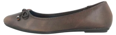Produktbild von Fitters Footwear Yvi Ballerinas in Übergrößen Braun 2BB0880205 Brown Brush große Damenschuhe
