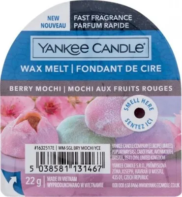 Image de Yankee Candle Wax Melt Berry Mochi 22g