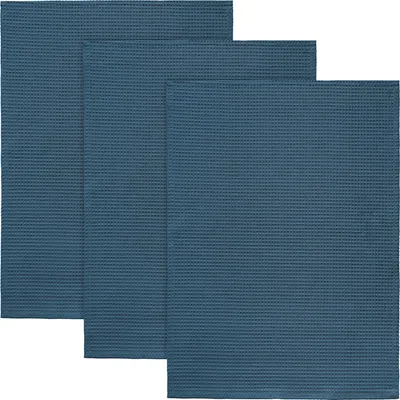 Produktbild von Erwin Müller Geschirrtuch 3er-Pack blau 50x70 cm