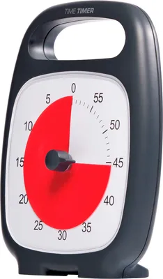 Produktbild von Time Timer Zeitdauer-Uhr "Plus", 60 Min., Schwarz