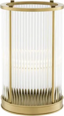 Produktbild von Casa Padrino Luxus Kerzenleuchter Antik Messing 16,5 x H. 27,5 cm - Hotel Restaurant Accessoires