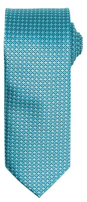 Image de Premier Workwear PR787 | Puppy Tooth Tie / Largeur 3' / 7,5 cm / Longueur 57' / 144 cm - Couleur : Turquoise - Taille : One Size