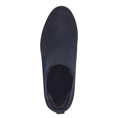 Produktbild von MARCO TOZZI Damen Stiefelette Chelsea Boot Stretch Blockabsatz 2-25355-41, Größe:37 EU, Farbe:Blau