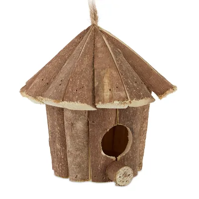Produktbild von relaxdays Mini Vogelhaus aus Holz