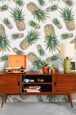 Produktbild von Coloray Fototapete 290x290 cm Latextapete Magicstick - Ananasblumen