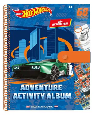 Zdjęcie produktu dla Hot Wheels Adventure Activity Book z naklejkami
