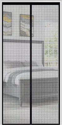Immagine prodotto di Porta magnetica per balcone in fibra di vetro, 80 x 200 cm - Zanzariera