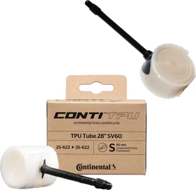 Produktbild von Schlauch 28 TPU 700 x 25/26/28/30/32/35 FV 60mm GRAVEL CONTINENTAL 35g