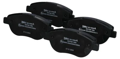 Image de Jeu de plaquettes de frein pour disques avant 19 mm VALEO, notamment pour FIAT DOBLO
