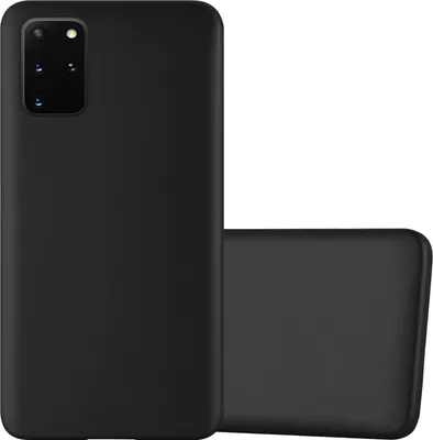 Immagine prodotto di Cadorabo custodia protettiva per Samsung Galaxy S20 PLUS cover in nero custodia per telefono cellulare TPU custodia in silicone cover case