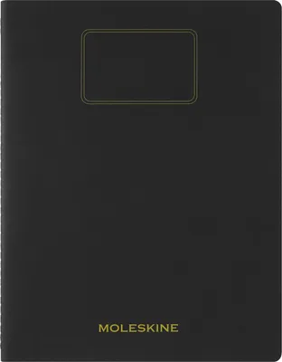 Produktbild von MOLESKINE Notizheft Student Cahier XXL blanko schwarz