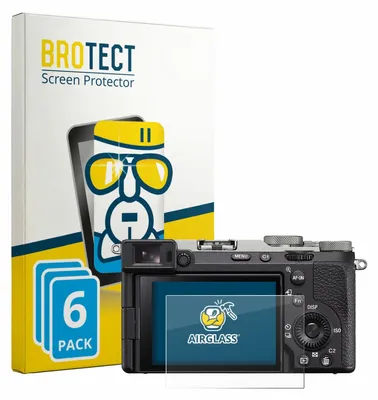 Produktbild von 6x BROTECT Schutzglas für Sony A7C II Schutzfolie Panzer Folie Glas Display Schutz klar