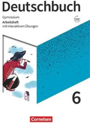 Obrázek produktu pro Deutschbuch Gymnasium 6. Schuljahr - Zu den Ausgaben Allgemeime Ausgabe, NDS, NRW - Arbeitsheft mit interaktiven Übungen auf scook.de