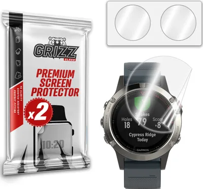 Produktbild von GrizzGlass Keramikfolie CeramicFilm für Garmin Fenix 5 Plus