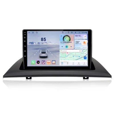 Produktbild von Hexinex 9"Carplay Android 15 Autoradio Für BMW X3 E83 (2004–2012) , 8+256G, GPS Navi WIFI BT 4G DSP 360°-Panorama
