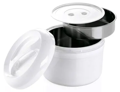 Produktbild von Thermospeisetransportbehälter aus Kunststoff, 3 L, 21 cm Durchmesser, 17,5 cm Höhe