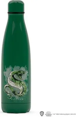 Zdjęcie produktu dla Izolowana butelka na wodę Slytherin z Harry'ego Pottera jako pomysł na prezent