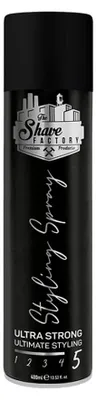 Produktbild von The Shave Factory – Ultra Strong Hair Spray – Haarspray 400ml