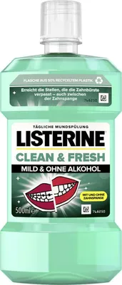 Produktbild von Mundhygiene Mundpflege-Komplex 500ml für frischen Atem und gesundes Zahnfleisch - Effektive Reinigung & Zahnsteinentfernung - Zahnfleischschutz - Plaque-Bekämpfung.
