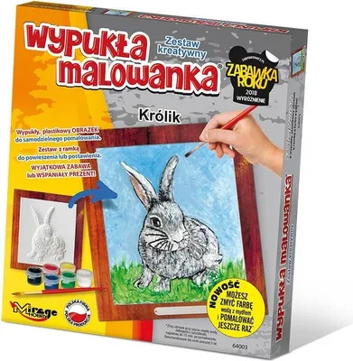 Image de Peinture convexe de Furries - Lapin