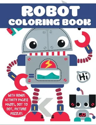 Produktbild von Robot Coloring Book