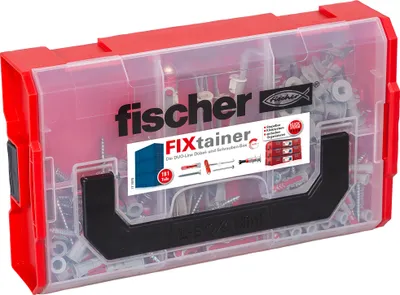 Image de fischer 548862 fischer L-Boxx mini DuoLine 548862 Dübel- und Schrauben-Sortiment, 181 St.