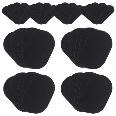 Produktbild von TRIXES Peeling-Pads zur Haarentfernung, glatte Haut an Beinen, Armen, Gesicht, Oberlippe, 2 Puffer-Pad-Halter – 40 Puffer-Pads
