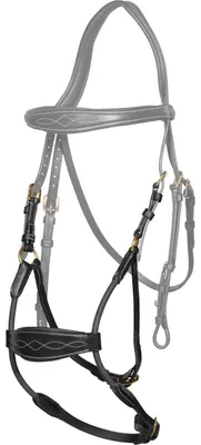 Image de Mousqueton élastique Dy'on Hybrid, collection Dy'on, noir, complet