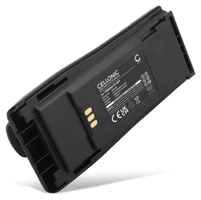 Produktbild von CELLONIC 1x Akku für Funkgerät Kompatibel mit Motorola DP1400, CP040, CP200D, PMNN4253AR - (2600mAh, 7.4V)