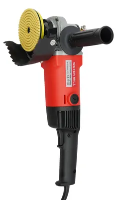 Zdjęcie produktu dla Polerka do kamienia, silnik 1400 W, 6 regulowanych prędkości, kolor czerwony