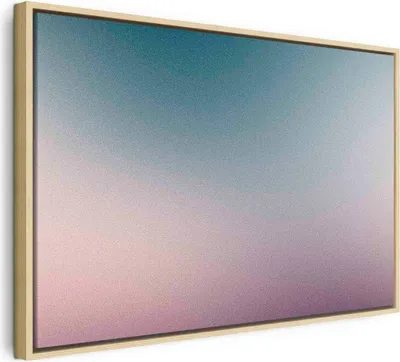 Produktbild von Italienischer Leinwand Leinwandbild - Nostalgic Gradient - Gradient Composition in Subdued Colors 120x80 cm Muster f-B-10158-b-a