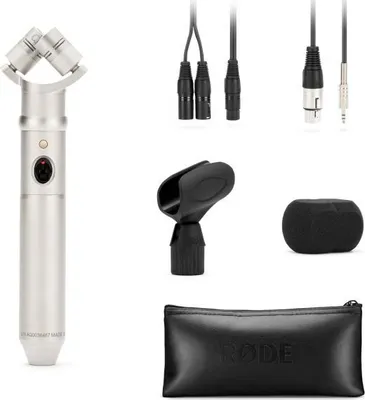 Produktbild von RØDE NT4, Studio-Mikrofon, -38 dB, 20 - 20000 Hz, Kardioide, Kabelgebunden, XLR-3