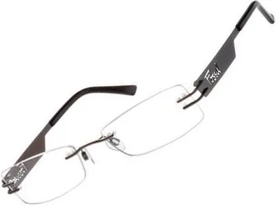 Produktbild von Fossil Korrektionsfassung Brille Titan Braun Stahl 53/18/135 - OF1157200