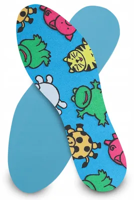 Produktbild von Sulpo Kinder Einlegesohlen Gr. 28 atmungsaktiv bunt