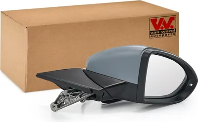 Produktbild von VAN WEZEL 5766828 Außenspiegel Seitenspiegel Rechts für VW Golf VII Schrägheck (5G1, BQ1, BE1, BE2) Konvex Beheizt mit Memory Grundiert