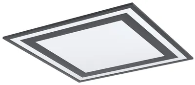 Immagine prodotto di Plafoniera Moderna Savatarila Alluminio Nero Luce Led Integrato 32,5W