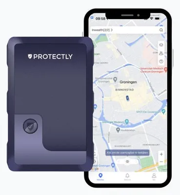 Produktbild von Protectly® GPS Tracker Extreme – ohne Abo – 10 Jahre SIM – 150 Länder – 10000mAh Akku – IP67 – Magnet – Auto/Koffer/Fahrrad