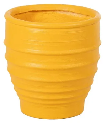 Produktbild von Planter Yellow – 49,3 x 49,3 x 51 cm – Für den Außenbereich geeignet
