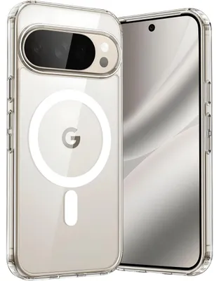 Produktbild von Hülle für Google Pixel 10 Pro MagSafe Silikon Schutzhülle Slim Case Transparent