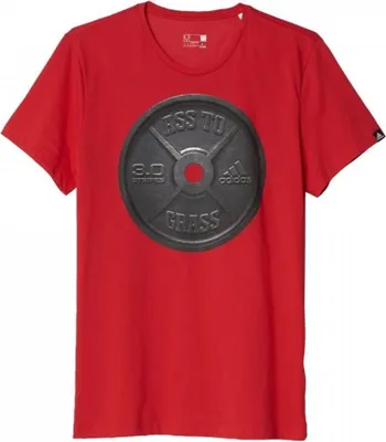 Image de Adidas T-shirt Weightlifting Graphic Tee, AY6934, Pointure: 164